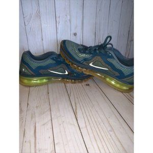 Nike Air Max 2014 Night Factor Sz 11 Blk Atomic Orange Volt 621077-308 Free Ship